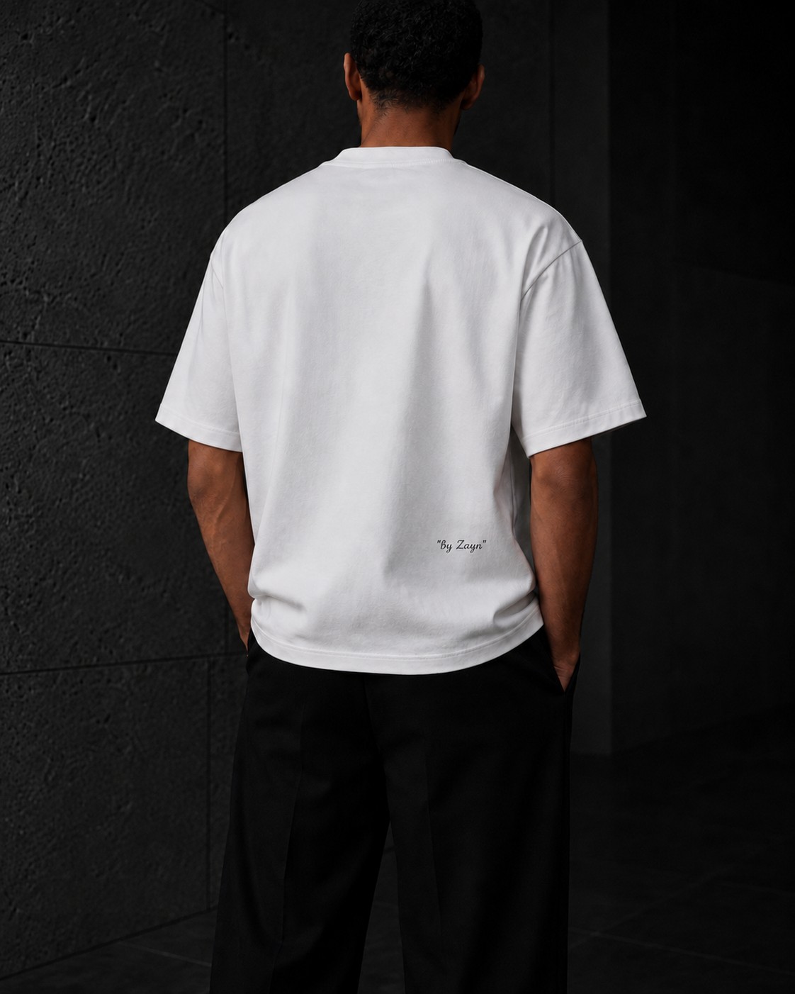Chalk White — Back, By Zayn signature